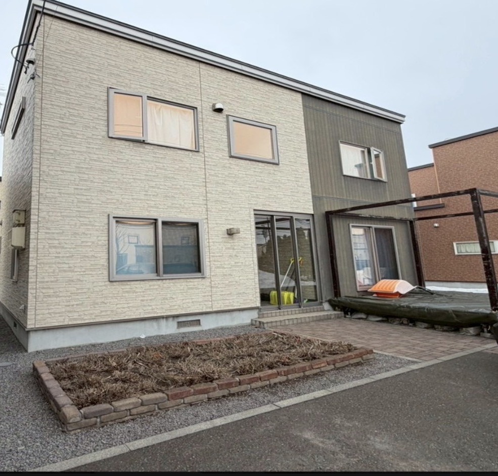 札幌市手稲区 外壁屋根塗装 U様邸 施工前