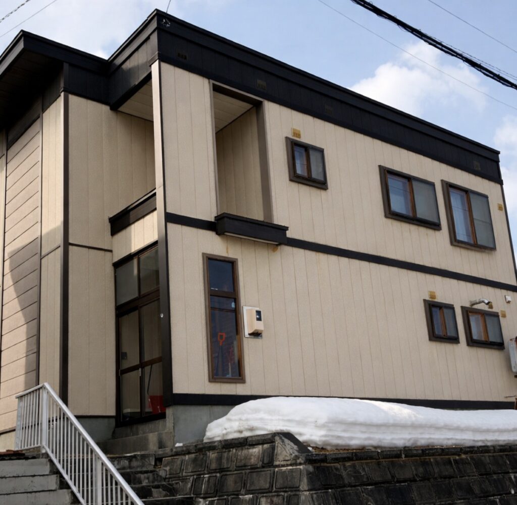 札幌市清田区 外壁屋根塗装 H様邸 施工前