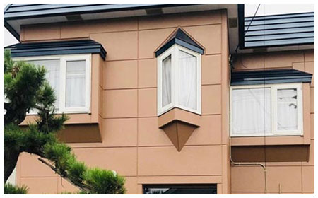千歳市 外壁屋根塗装 施工後