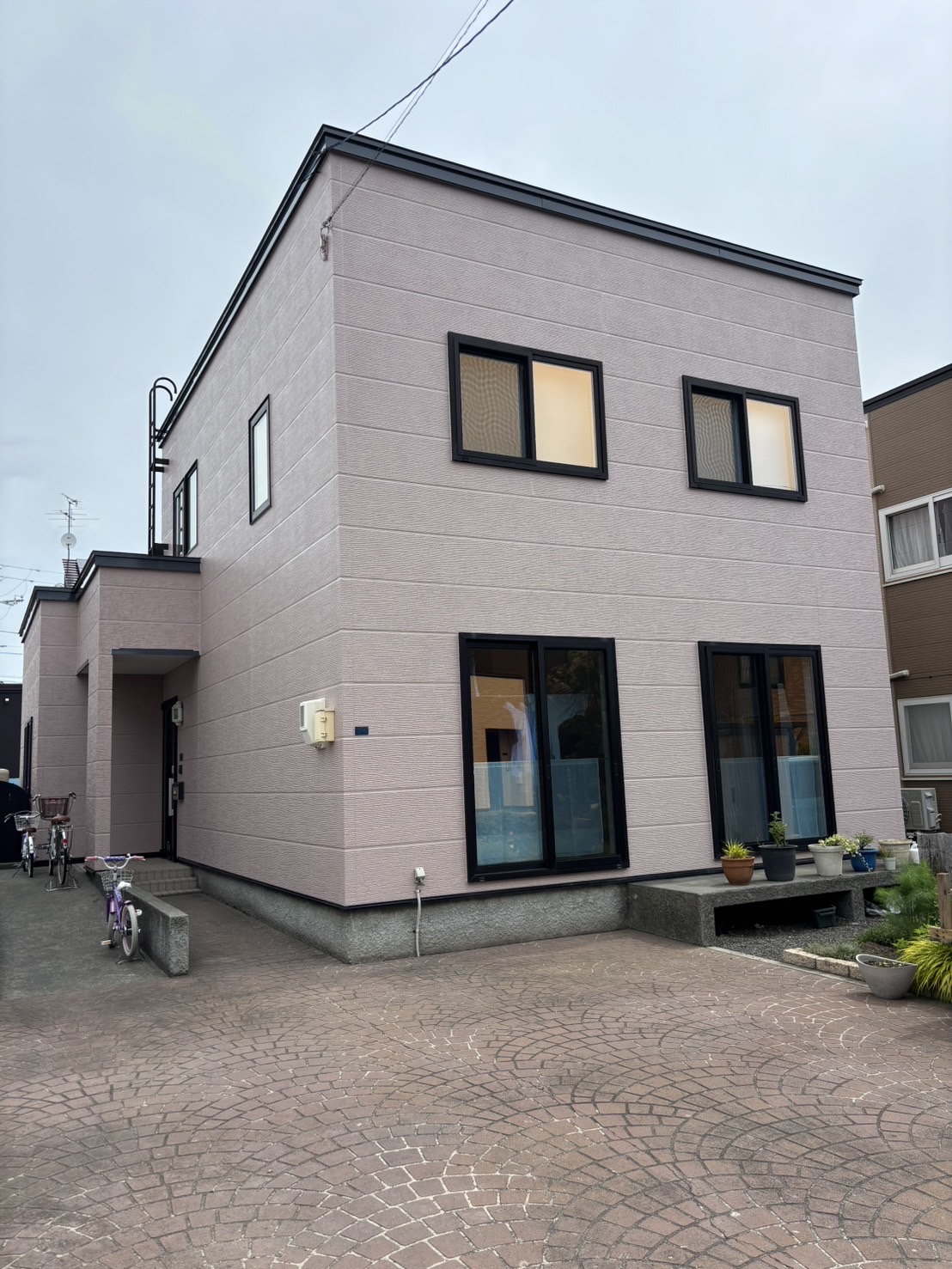 札幌市北区 外壁屋根塗装 K様邸 施工後