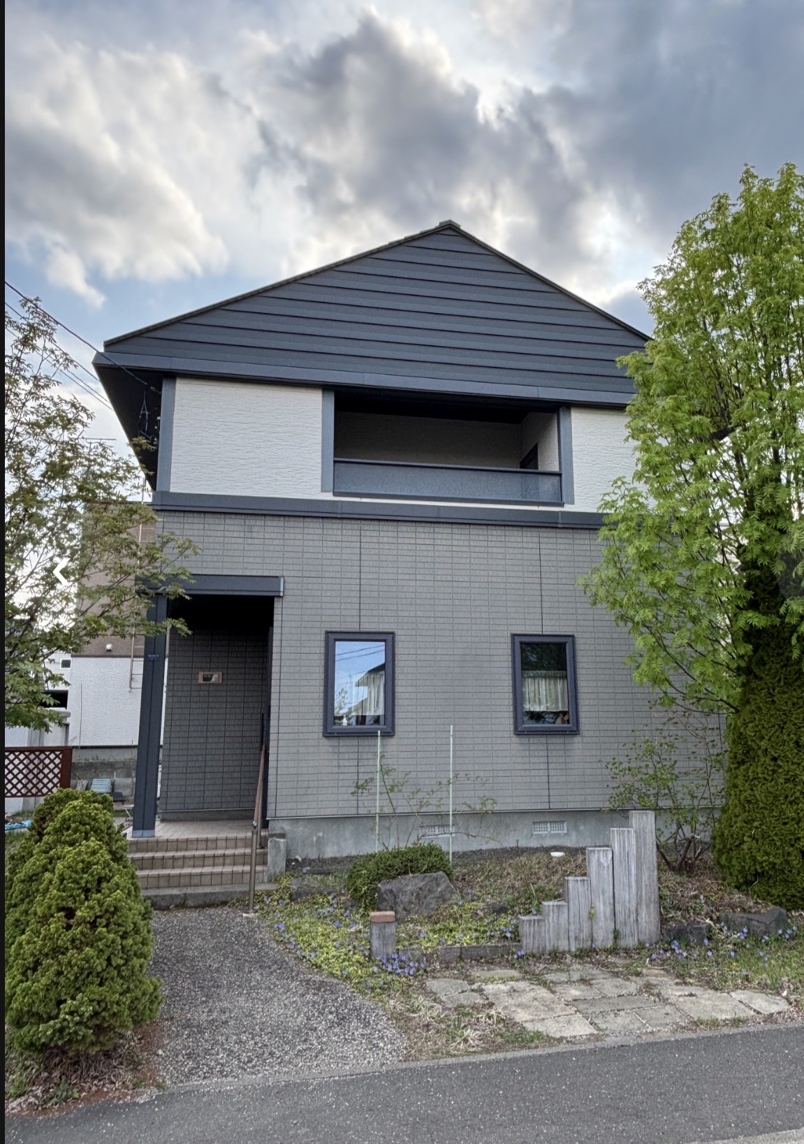 札幌市清田区 外壁屋根塗装 Ｋ様邸 施工前