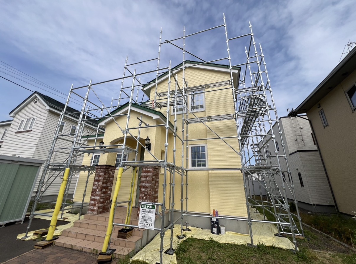 札幌市手稲区 外壁屋根塗装 O様邸 施工後