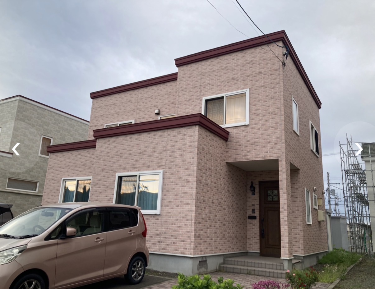 札幌市手稲区 外壁屋根塗装 K様邸 施工前